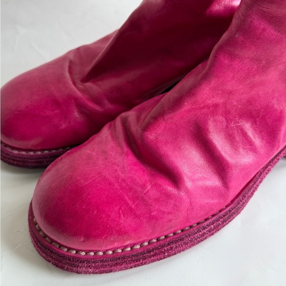 Guidi made in Italy pink leather boots - Picture 2 of 16